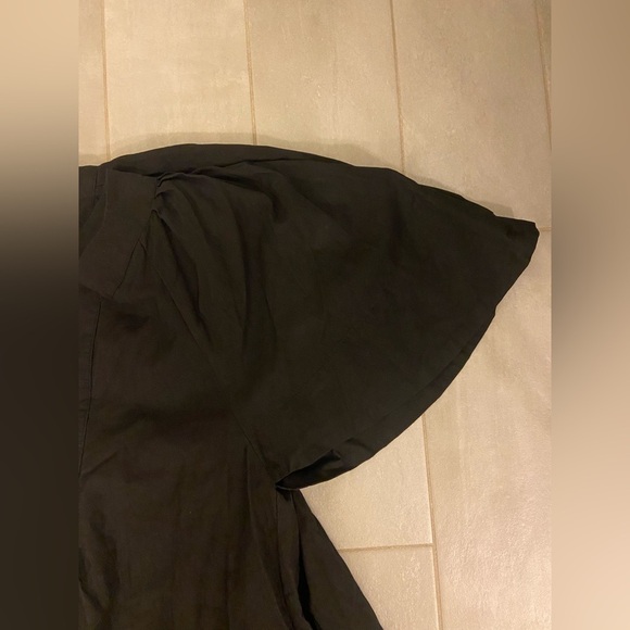 Tuckernuck x Pomander Place Finley Flutter Sleeve Mini Dress Black Size XL - Picture 9 of 9